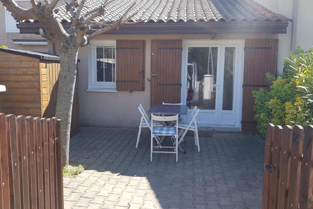 Maisonnette Au Pied De L'Ocean Avec Terrasse Biscarrosse Exteriör bild