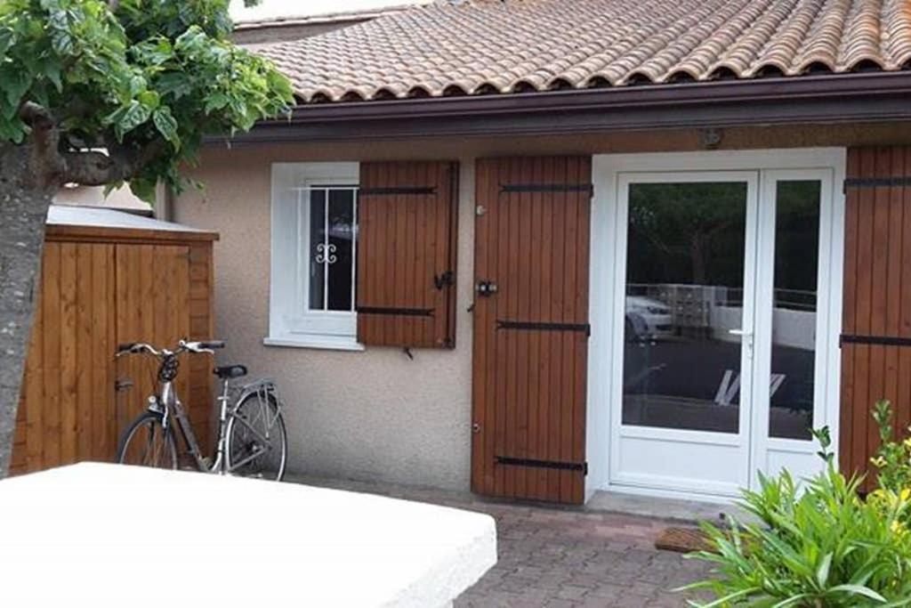 Maisonnette Au Pied De L'Ocean Avec Terrasse Biscarrosse Exteriör bild