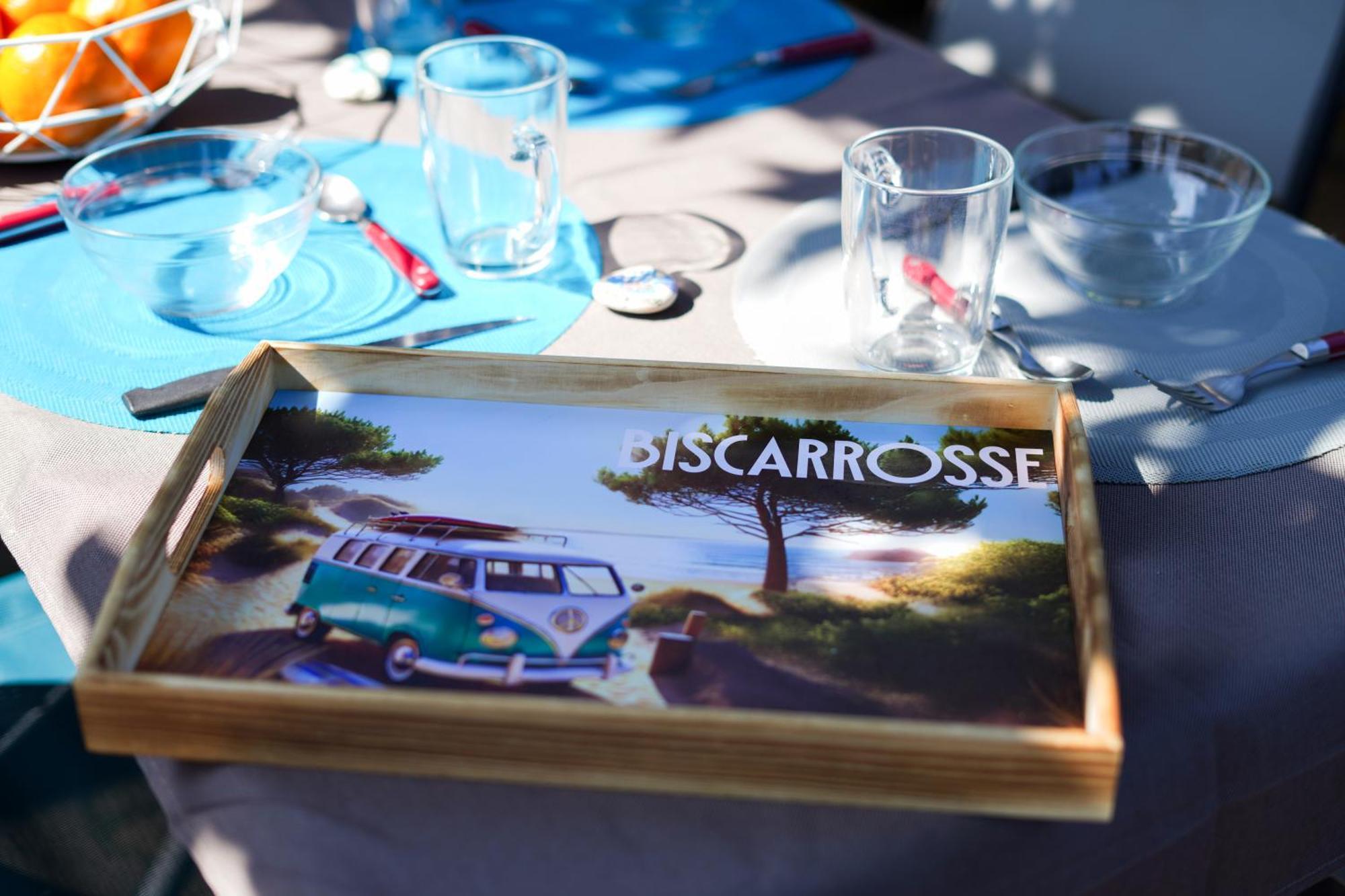 Maisonnette Au Pied De L'Ocean Avec Terrasse Biscarrosse Exteriör bild