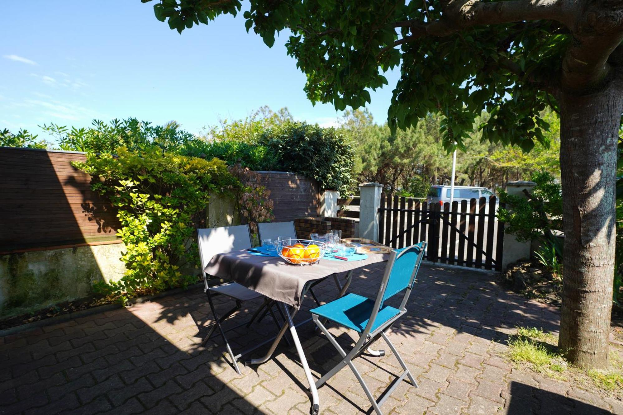 Maisonnette Au Pied De L'Ocean Avec Terrasse Biscarrosse Exteriör bild