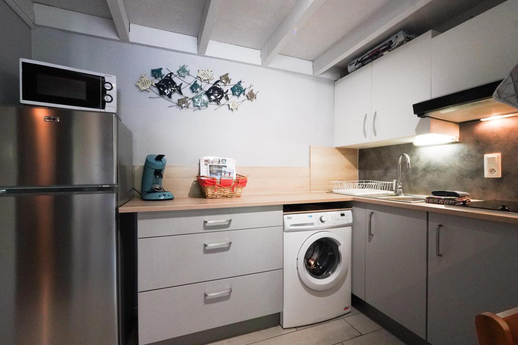 Maisonnette Au Pied De L'Ocean Avec Terrasse Biscarrosse Exteriör bild