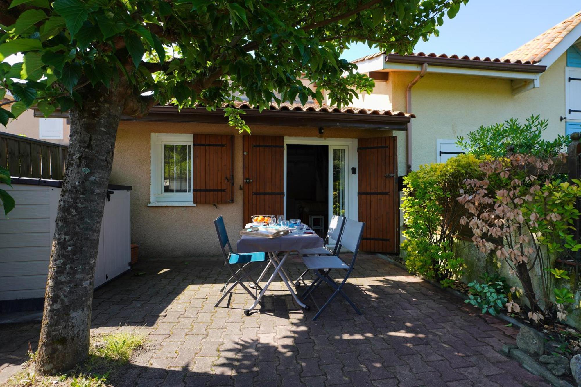 Maisonnette Au Pied De L'Ocean Avec Terrasse Biscarrosse Exteriör bild